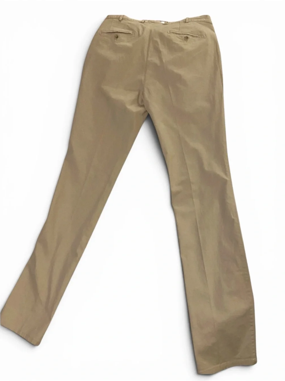 Peter Millar Men's Dress Pants 34x35 Khaki Golf Chino Flat-Front NWT New $175